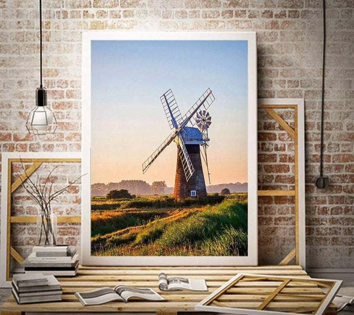 Windmill Pictures for Sale of Thurne Windpump, Picture Norfolk and East Anglian Home Decor Gifts - SCoellPhotography