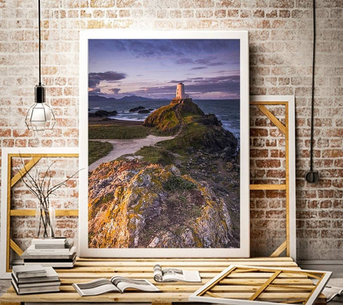 Llanddwyn Lighthouse Wall Art | Anglesey Landscape Prints for Sale - Home Decor Gifts - Sebastien Coell Photography