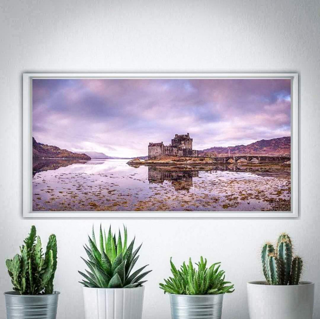 Panoramic Print of Eilean Donan castle | Scotland Landscape Art - Home Decor Gifts - Sebastien Coell Photography