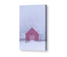 Load image into Gallery viewer, Scandinavian Minimalist art | Norwegian Red Hut Prints, Norwegian art - Home Decor - Sebastien Coell Photography
