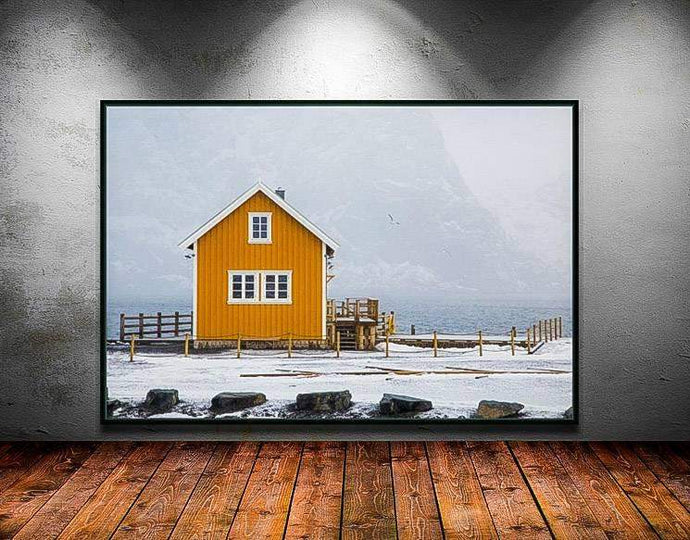 Nordic Prints | Sakrisoy Wall Art, Lofoten Island Mountain Photography - Home Decor Gifts - Sebastien Coell Photography