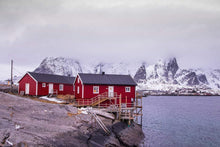 Load image into Gallery viewer, Scandinavian Mountain Prints | Lofoten Island artwork and Nordic Gifts for Sale - Sebastien Coell Photography

