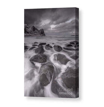Load image into Gallery viewer, Beach wall art | Unstad Bay Prints and Lofoten Islands Pictures for Sale - Home Decor Gifts - Sebastien Coell Photography
