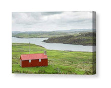 Load image into Gallery viewer, Scottish Hebrides prints | Red Barn on the Isle of Harris and Lewis - Home Decor Wall Art - Sebastien Coell Photography
