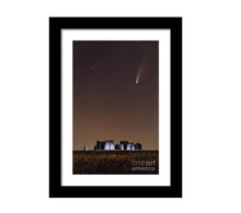 Load image into Gallery viewer, Neowise Comet Print | Stonehenge Pictures for Sale and Space Photos - Home Decor Gifts - Sebastien Coell Photography
