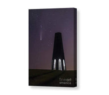 Load image into Gallery viewer, Astrophotography Wall Art | Neowise Comet Prints at the Daymark - Home Decor Gifts - Sebastien Coell Photography

