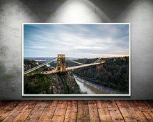 Load image into Gallery viewer, Clifton Suspension Bridge Prints | Bristol wall art for Sale, Architecture Photography Home Decor - Sebastien Coell Photography
