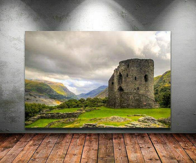 Snowdonia Print of Dolbadarn Castle, Welsh art for Sale and Home Decor Gifts - SCoellPhotography