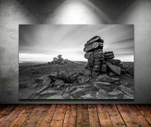 Load image into Gallery viewer, Fine art Print of Great Staple Tor | Dartmoor Pictures for Sale - Home Decor Gifts - Sebastien Coell Photography
