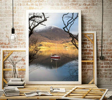 Load image into Gallery viewer, Isle of Skye Prints | A Yacht sits one of Scotlands beautiful loch&#39;s, Scottish art prints - Sebastien Coell Photography

