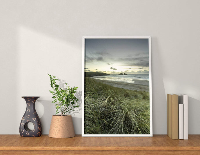 Cornwall Prints | Holywell bay wall art, Cornish Landscape Prints for Sale - Home Decor - Sebastien Coell Photography