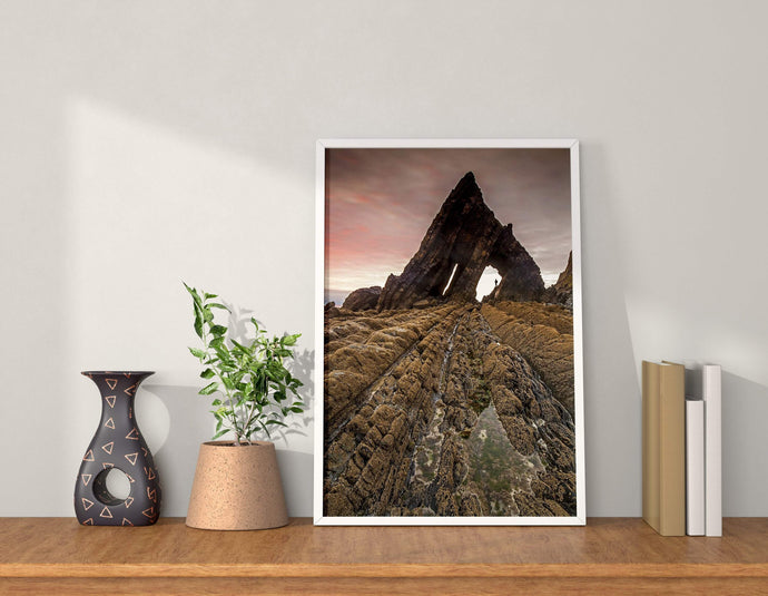 Devon art of Black Church Rock | North Devon Landscape Photography for Sale - Sebastien Coell Photography