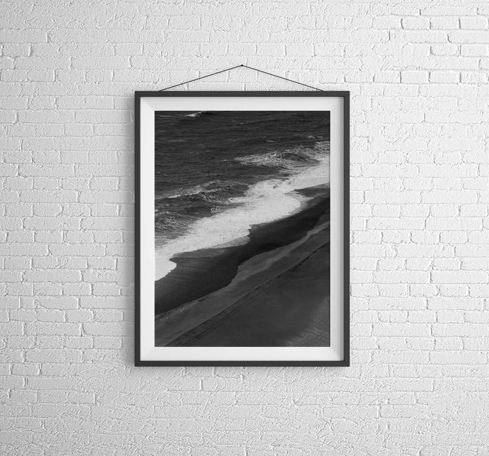 Icelandic Fine art | Dyrholaey Black Sand Beach wall art, Scandinavian art for Sale, - Sebastien Coell Photography