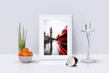 Load image into Gallery viewer, Fine art London Picture | Westminster Print of a London bus at Big Ben - Home Decor - Sebastien Coell Photography
