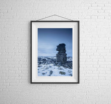 Load image into Gallery viewer, Dartmoor Prints | Bowermans nose wall art, Winter Landscape Photography - Sebastien Coell Photography
