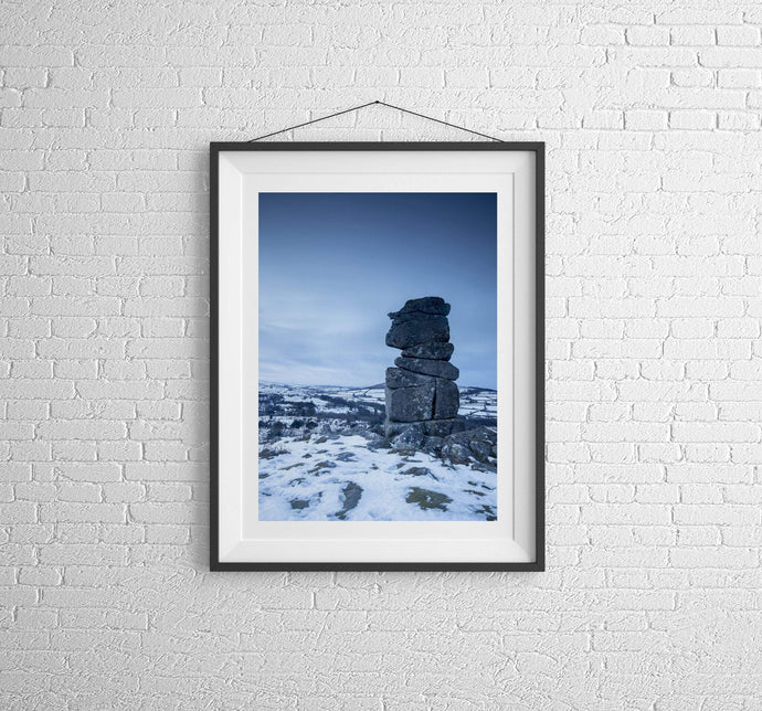 Dartmoor Prints | Bowermans nose wall art, Winter Landscape Photography - Sebastien Coell Photography