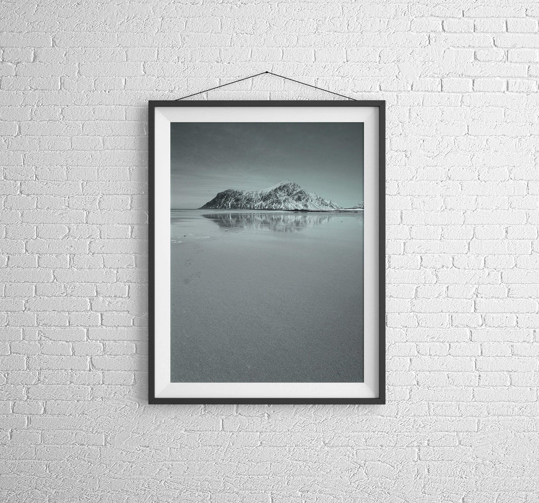 Nordic art of Skagsanden Beach | Lofoten Islands wall art for Sale, Home Decor Gifts - Sebastien Coell Photography