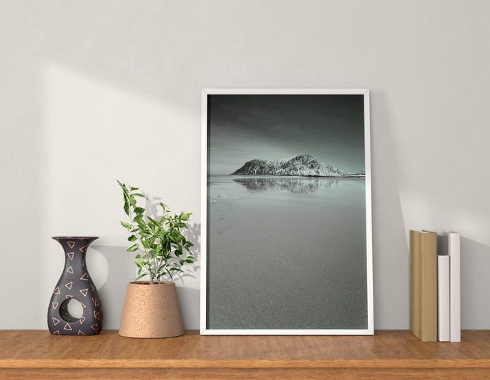 Nordic art of Skagsanden Beach | Lofoten Islands wall art for Sale, Home Decor Gifts - Sebastien Coell Photography