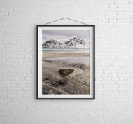 Mountain Photography of Skagsanden Beach | Lofoten Islands Prints for Sale, Home Decor Gifts - Sebastien Coell Photography