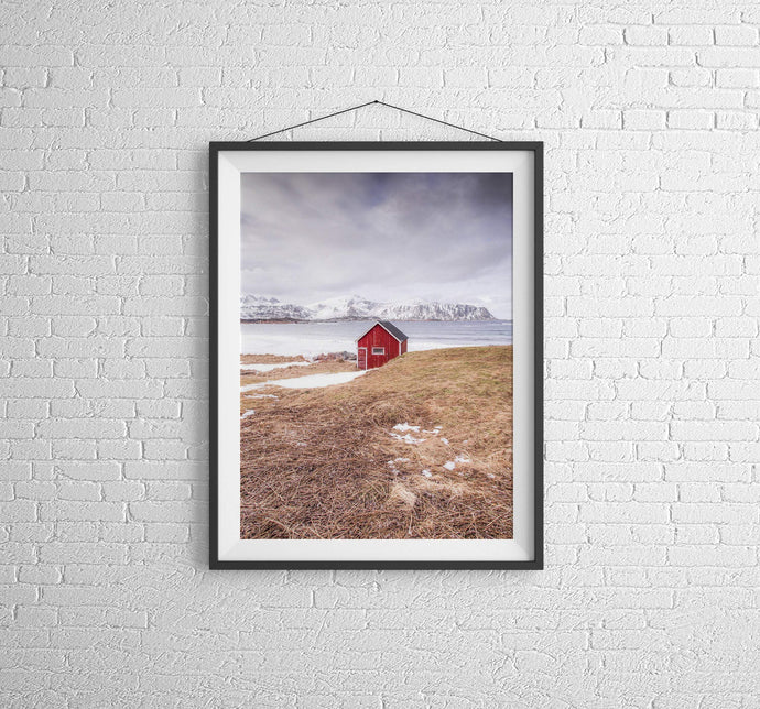 Lofoten Islands Minimalist wall art | Scandinavian prints for Sale, Nordic art - Home Decor Gifts - Sebastien Coell Photography