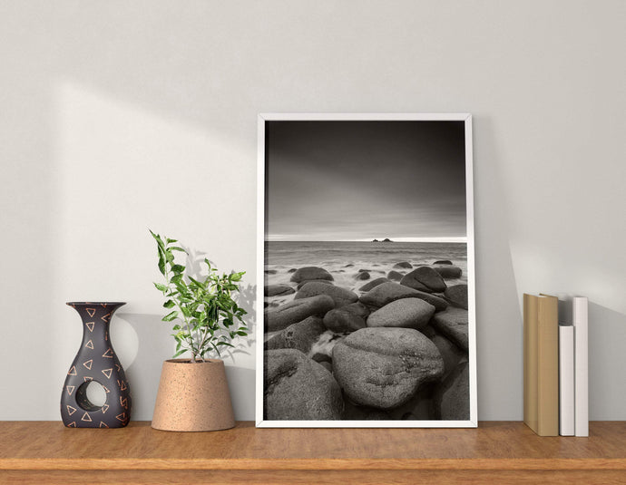 Cornwall Seascape Photography | Porth Nanven bay wall art - Home Decor Gifts - Sebastien Coell Photography