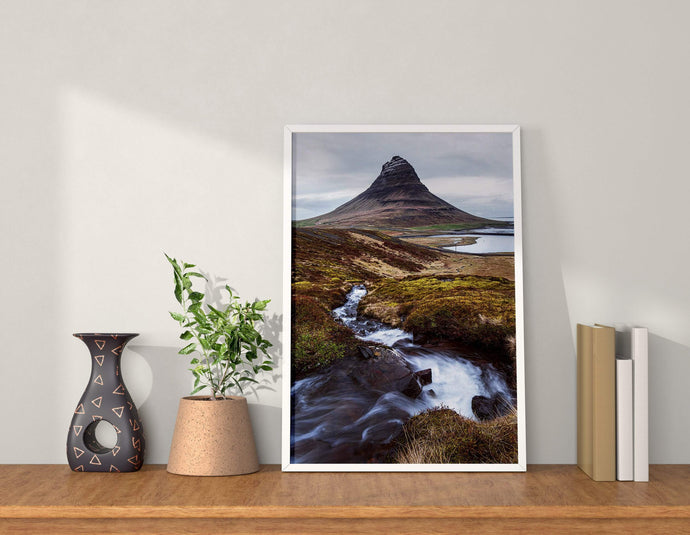 Icelandic art of Kirkjufell | Mountain Photography, Scandinavian Prints - Home Decor Gifts - Sebastien Coell Photography