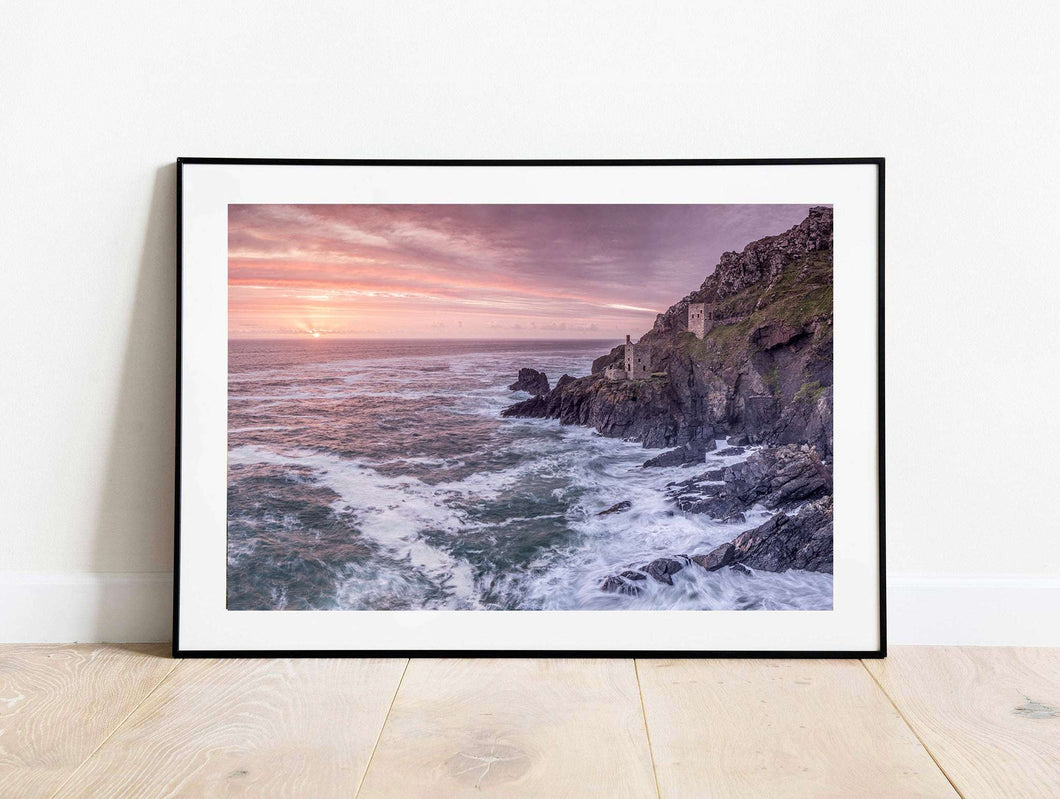Cornish art | Botallack Mine Prints and Cornwall Mining Wall Art - Home Decor - Sebastien Coell Photography