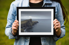 Load image into Gallery viewer, Scottish Print of Neist Point Lighthouse | Scotland Landscape art - Home Decor Gift - Sebastien Coell Photography
