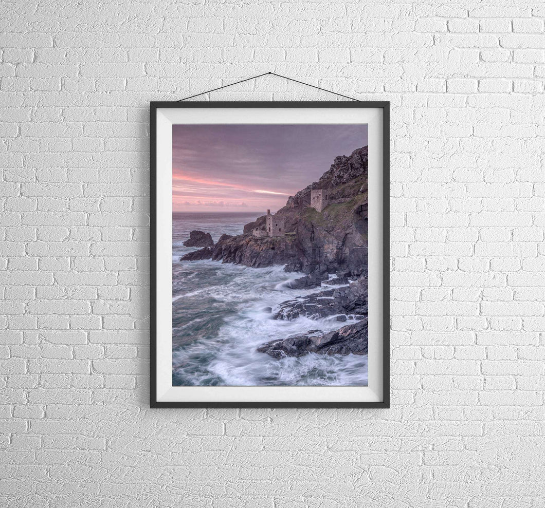 Cornwall art | Botallack Mine Prints and Cornwall Mining Wall Art - Home Decor - Sebastien Coell Photography