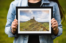 Load image into Gallery viewer, Print of Brentor Church Dartmoor | Devon wall art, Tavistock Landscape Photography for Sale - Sebastien Coell Photography
