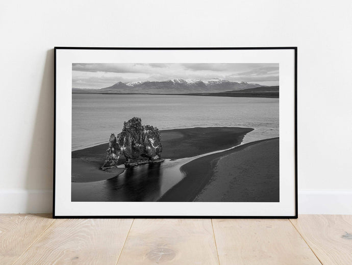 Scandinavian art of Hvítserkur | Icelandic Prints for Sale, Landscape Photography - Home Decor - Sebastien Coell Photography