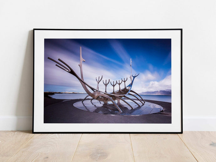 Scandinavian Prints | The Sun Voyager Reykjavik, Icelandic art for Sale and Home Decor Gifts - Sebastien Coell Photography