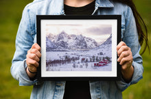Load image into Gallery viewer, Scandinavian art | Lofoten Road Pass Photography, Norway - Home Decor Gifts - Sebastien Coell Photography
