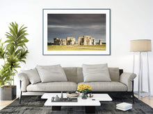 Load image into Gallery viewer, Stonehenge London art, Neolithic Stonehenge artwork and English Landscape Photography for Sale Home Decor Gifts - SCoellPhotography
