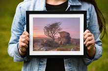 Load image into Gallery viewer, Dartmoor Prints | Hawthorn Tree Wall Art at Haytor Rocks - Home Decor Gifts - Sebastien Coell Photography
