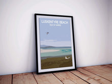 Load image into Gallery viewer, Scottish Art Poster of Luskentyre Beach, Scottish Prints for Sale and Seascape Photography Home Decor Gifts - SCoellPhotography
