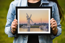 Load image into Gallery viewer, Fine art Print of Thurne Windpump, Norfolk Landscape Photography and Architecture Photo Home Decor Gifts - SCoellPhotography
