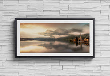 Load image into Gallery viewer, Panoramic Alpine wall art of Hallstatt | Pictures of Austria for Sale - Home Decor Gifts - Sebastien Coell Photography
