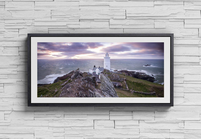 Panoramic Devon art of Start Point Lighthouse | Seascape Photography - Home Decor - Sebastien Coell Photography