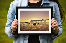 Load image into Gallery viewer, Norfolk Beach Print of Cromer Pier | Cromer Sunset Photography - Home Decor Gifts - Sebastien Coell Photography
