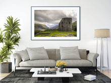 Load image into Gallery viewer, Snowdonia Print of Dolbadarn Castle, Welsh art for Sale and Home Decor Gifts - SCoellPhotography
