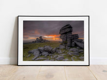 Load image into Gallery viewer, Great Staple Tor Prints | Dartmoor Landscape Photography for Sale, Devon wall art Gifts - Sebastien Coell Photography
