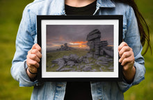 Load image into Gallery viewer, Great Staple Tor Prints | Dartmoor Landscape Photography for Sale, Devon wall art Gifts - Sebastien Coell Photography
