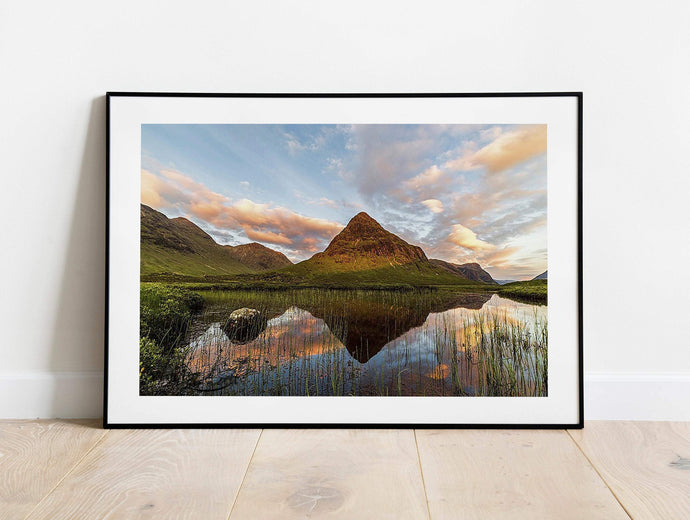 Scottish art Prints of Lochen Na Fola | Glencoe Mountain Photography - Home Decor - Sebastien Coell Photography