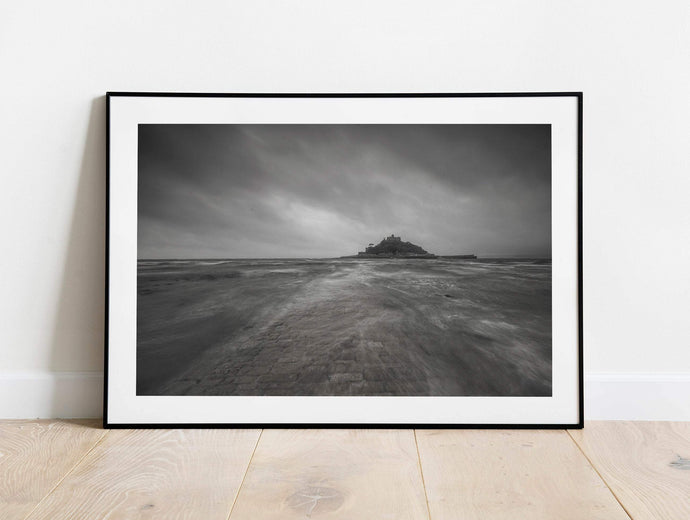 Cornish Wall Art | St Michael's Mount Prints, Seascape Photography - Home Decor Gifts - Sebastien Coell Photography