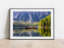 Load image into Gallery viewer, Dolomites Photos of Pragser Wildsee | Lago di Braies Prints Lake wall art for Sale - Sebastien Coell Photography
