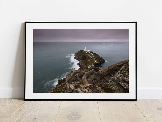 Anglesey Prints of South Stack Lighthouse, Wales art for Sale, Lighthouse Photography Home Decor Gifts - SCoellPhotography
