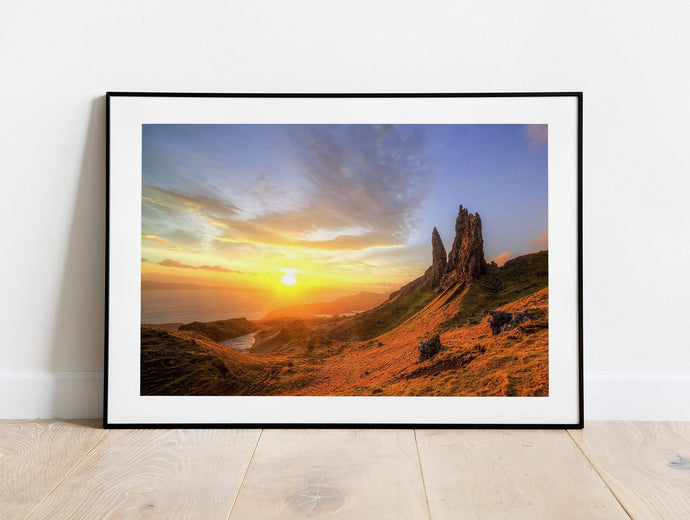 Scottish Print of The old man of Storr, Isle of Skye Prints and Mountain Photography wall art Home Decor Gifts - SCoellPhotography