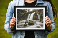 Load image into Gallery viewer, Dartmoor Waterfall Prints | Venford Twin Waterfall, Devon Landscape Photography - Sebastien Coell Photography
