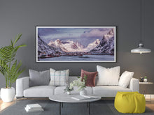 Load image into Gallery viewer, Panoramic Print of Norway&#39;s Reine | Nordic wall art, Arctic Seascape Photography - Sebastien Coell Photography
